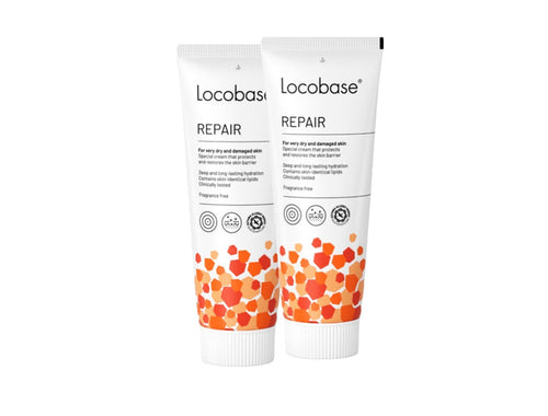 2 × Locobase Repair Cream 100g (3.53 oz) – Intensive Moisturizing Cream for Very Dry & Sensitive Skin