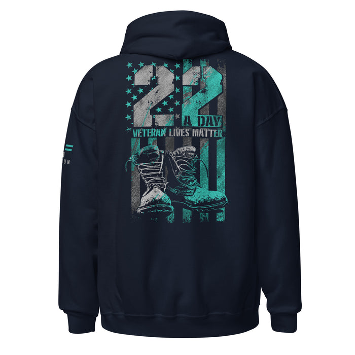 22 A Day: Veteran Lives Matter Hoodie
