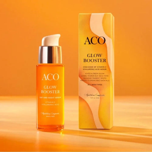3 × ACO Face Glow Vitamin C Booster 30ml (1.01 fl oz) – Brightening & Hydrating Facial Serum