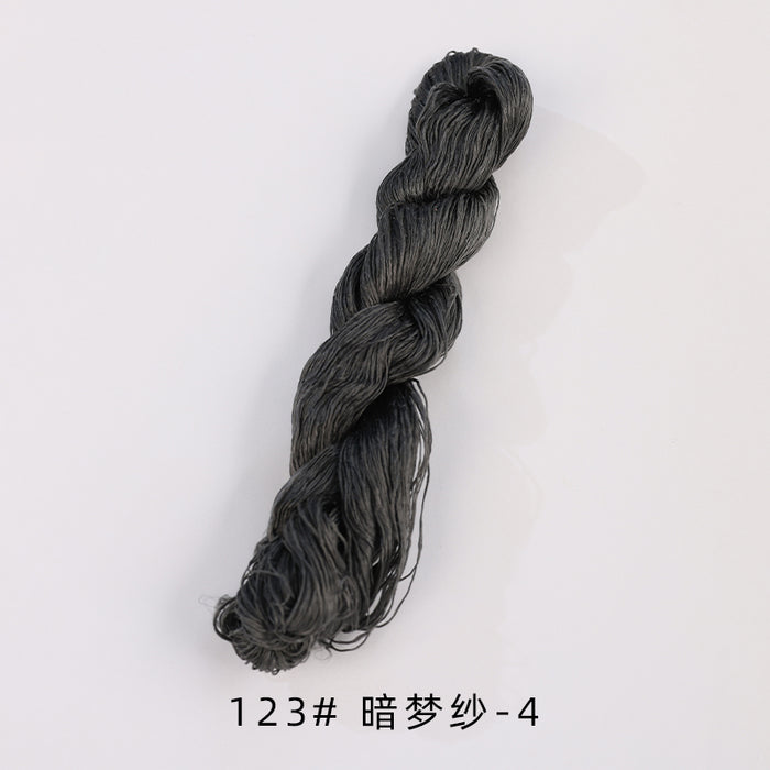 400m Suzhou Embroidery Untwisted Mulberry Silk Thread(Grey03) - Ronghua Threads