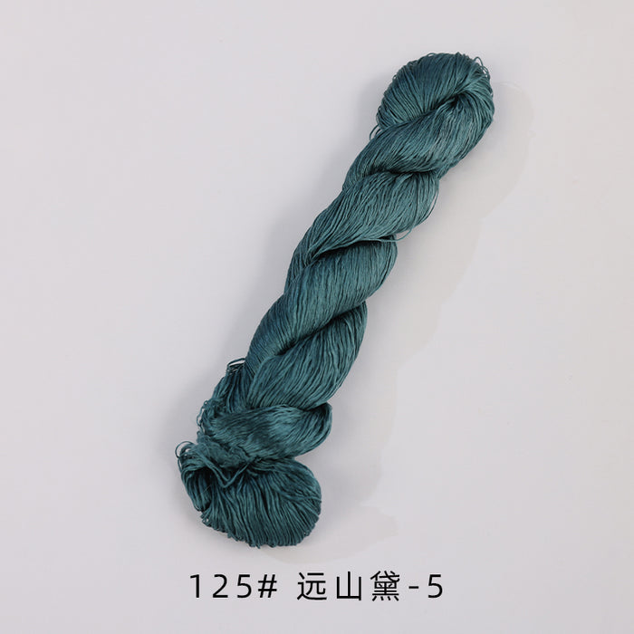 400m Suzhou Embroidery Untwisted Mulberry Silk Thread(Grey03) - Ronghua Threads