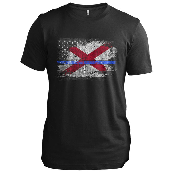 Alabama Thin Blue Line Flag