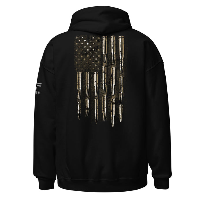 American Bullet Flag Hoodie