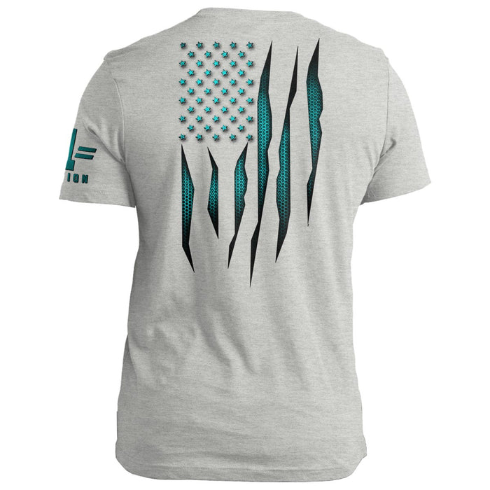 Aqua Carbon Onyx American Flag
