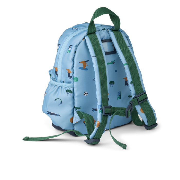Liewood - Backpack - Andreas - Fun/Beach Blue - Back