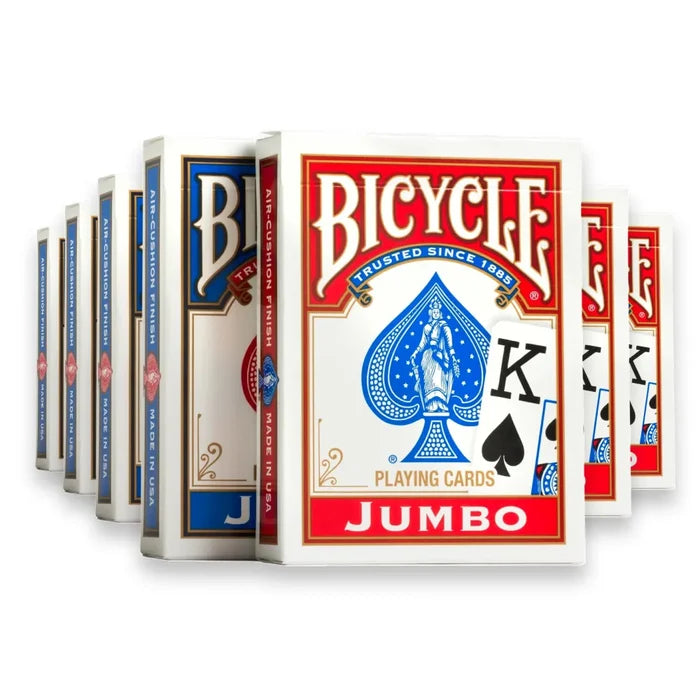 Bicycle Playing Cards Jumbo Index  - 144 Decks
