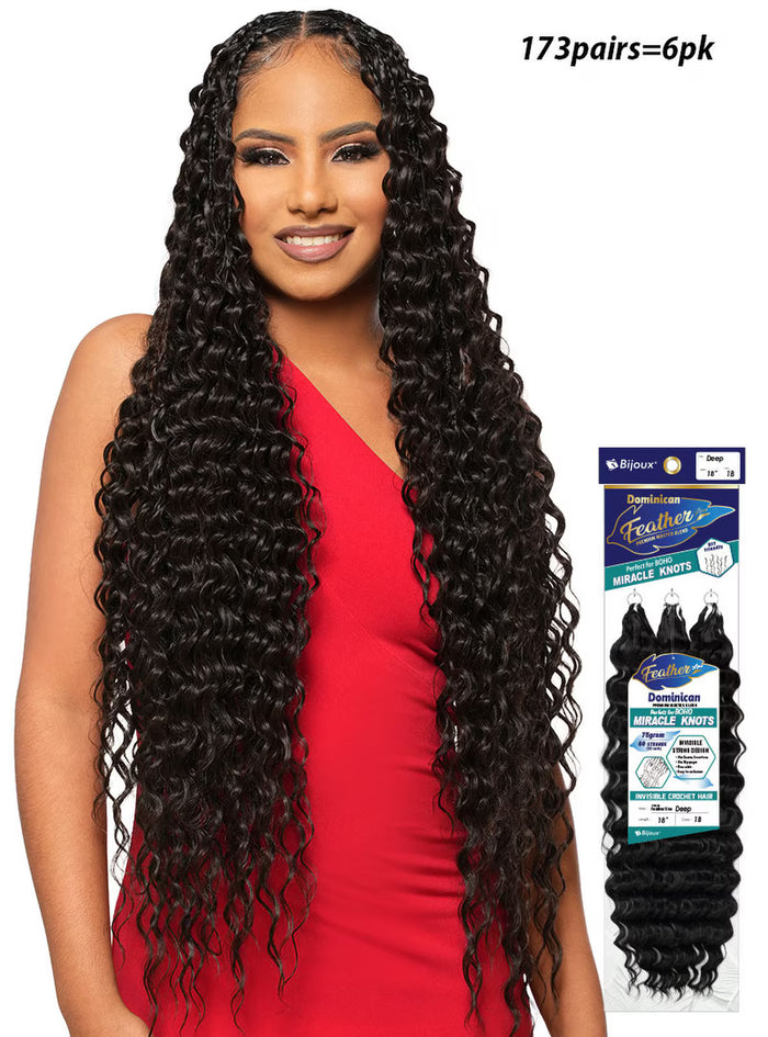 BIJOUX HH Dominivan Feather Line Deep 14"