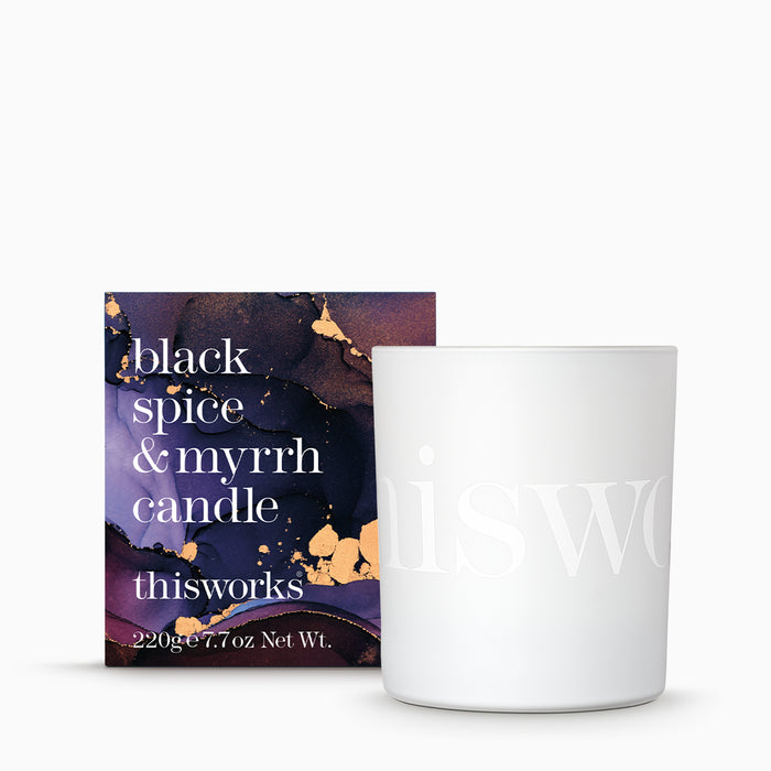 black spice & myrrh candle