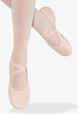 Bloch Children's Odette Split Sole Leather Ballet Flats
