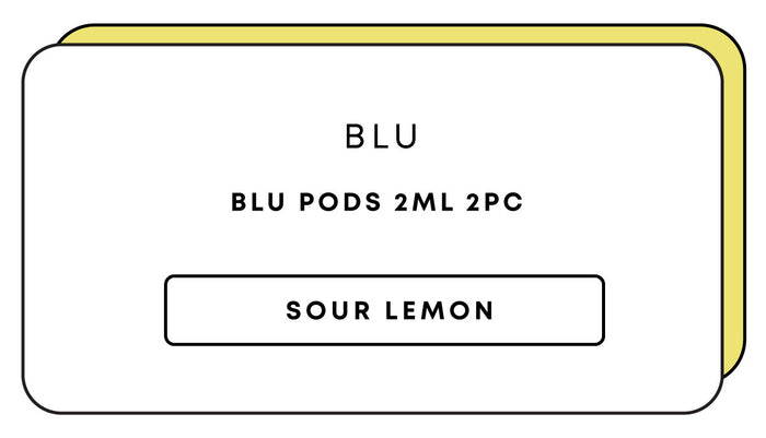 blu Pods 2mL 2pc | Sour Lemon-Image 1
