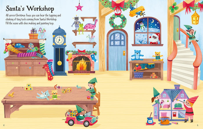 Book - First Sticker Book - Christmas - Spread 2