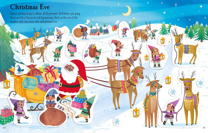 Book - First Sticker Book - Christmas - Spread 3