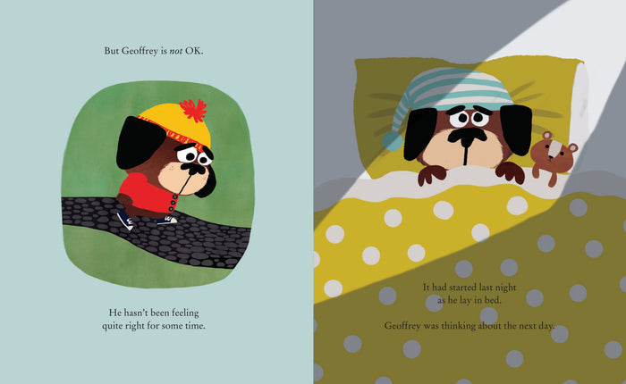 Book - Geoffrey Gets The Jitters - Spread 2