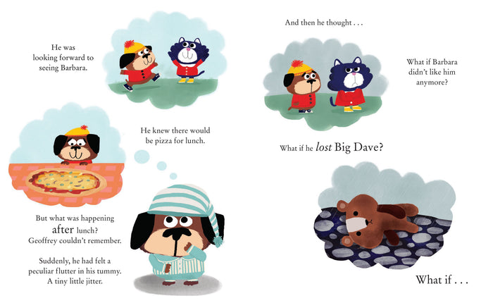 Book - Geoffrey Gets The Jitters - Spread 3