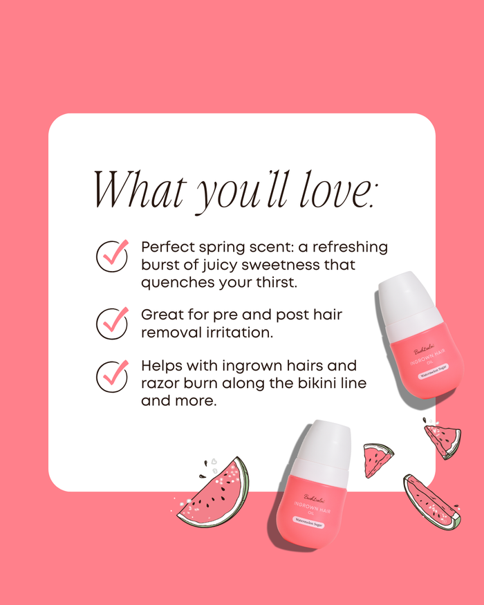 BUSHBALM INGROWN HAIR OIL [Watermelon Sugar] 30ml