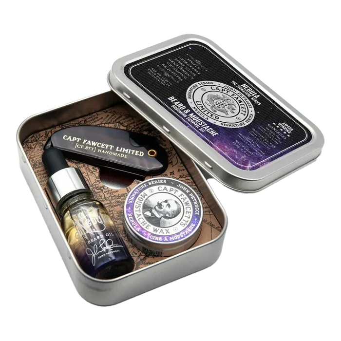 Captain Fawcett's Survival Kit for skjegg og bart