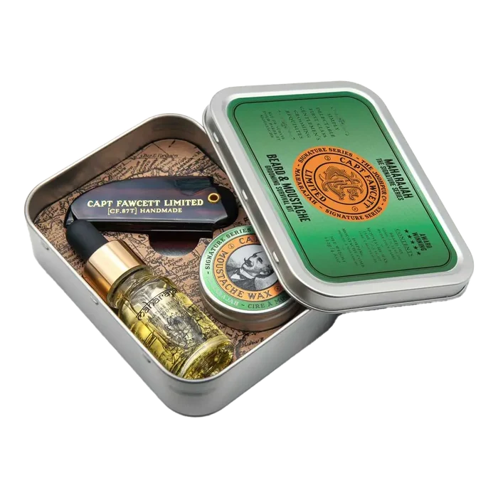 Captain Fawcett's Survival Kit for skjegg og bart