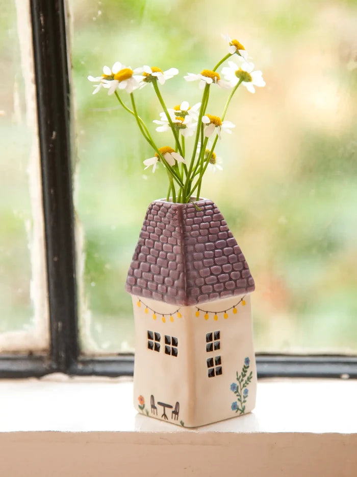 Cottage Bud Vase - Coffee-view 3