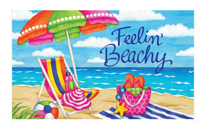 Custom Decor Feelin Beachy Mat