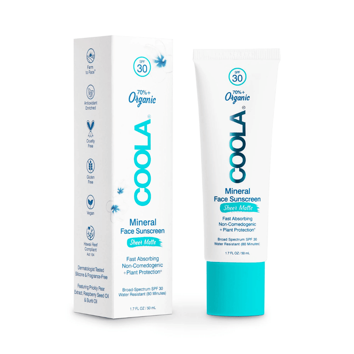 Discontinued - Mineral Face Matte Tint Moisturizer SPF 30 | COOLA