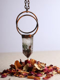 Double Ring Pendant | Garden Quartz-Image 1