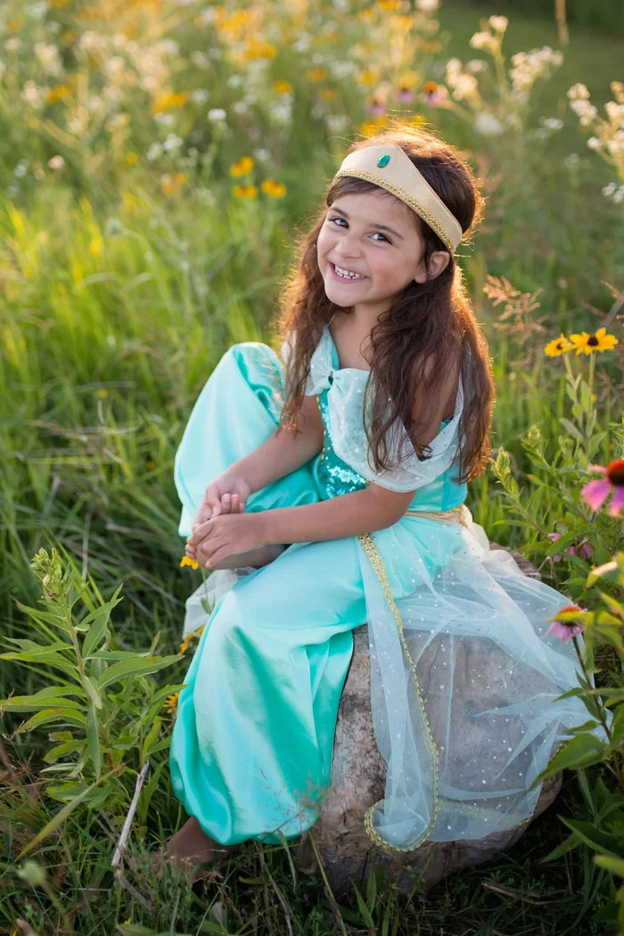 Great Pretenders Jasmine Teal/Gold 3-4