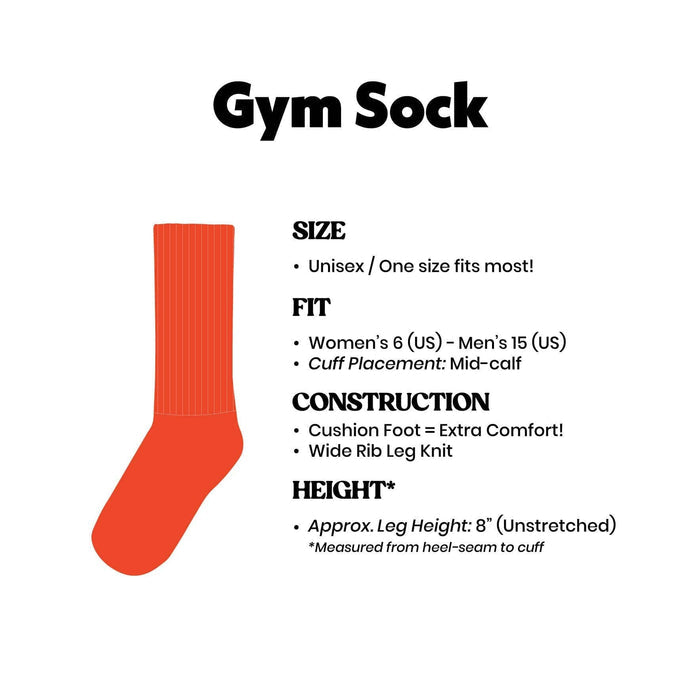 Gumball Poodle - Are You F#cking Kidding Me Gym Crew Socks