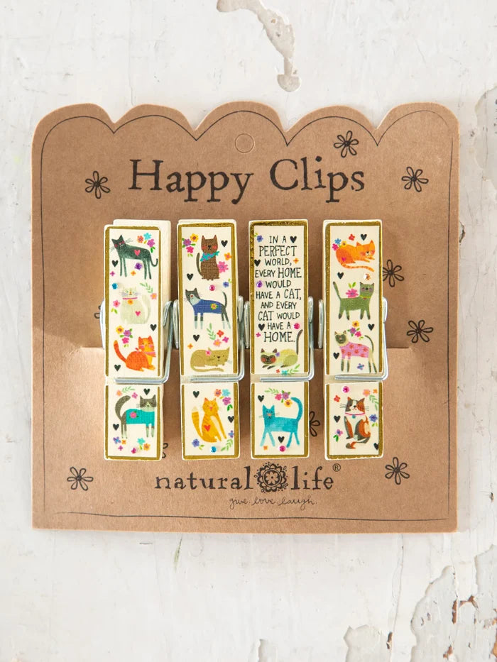 Bag Clips, Set of 4 - Every Cat Has A Home-view 2