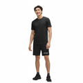 STRIDE Fitness men’s performance shorts black lightweight athletic