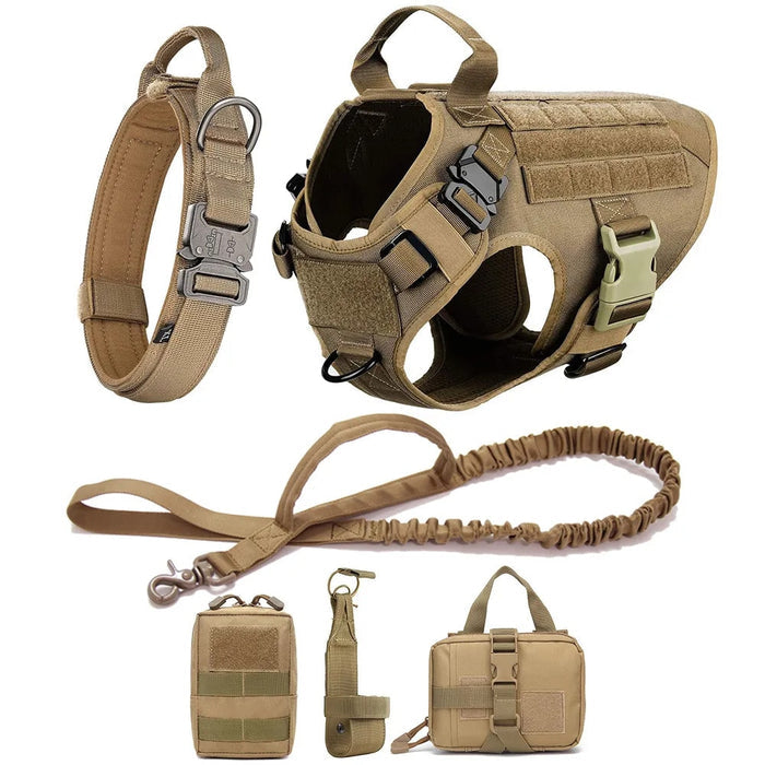 Military Dog Harness And Leash Kits