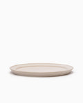 Narrow Rim Plate Large - Stone Beige