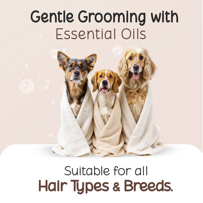 Natural Long Coat Dog Shampoo (Golden Retriever, Shih Tzu, Poodle)Tell Tails
