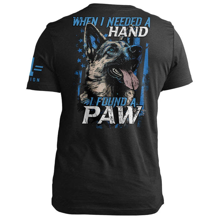 Needed a Hand. Found a Paw.