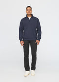 Men's Slate Straight Fit Dress Sweatpant full body