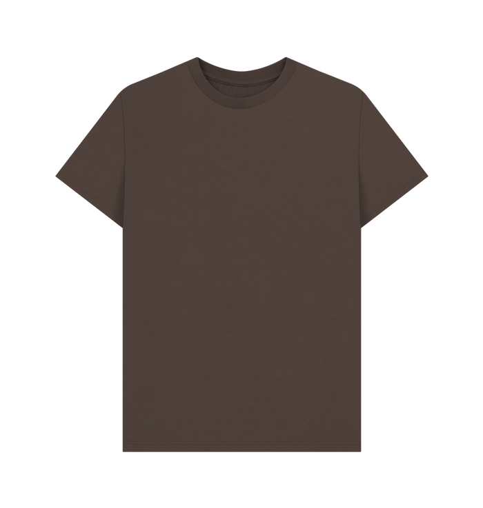 Chocolate Printed T-shirt Front