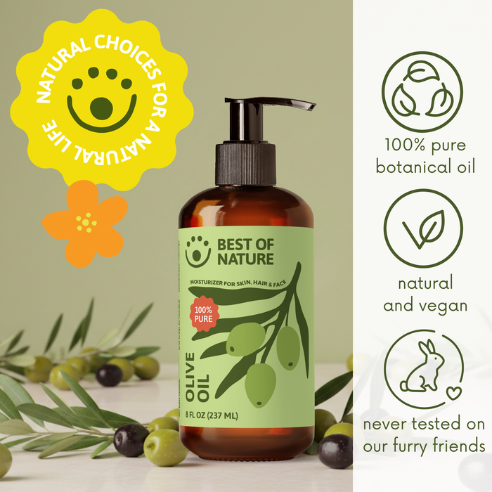 Olive Massage & Body Oil - 100% Pure