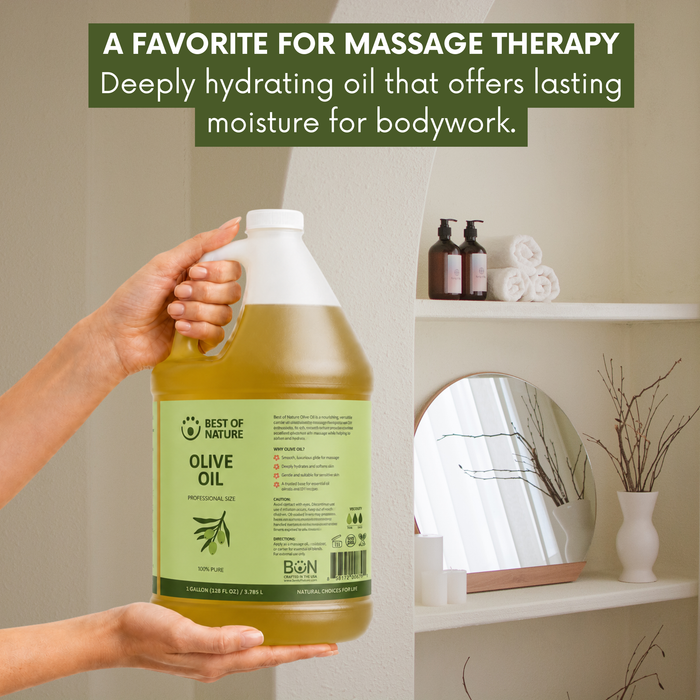 Olive Massage & Body Oil - 100% Pure