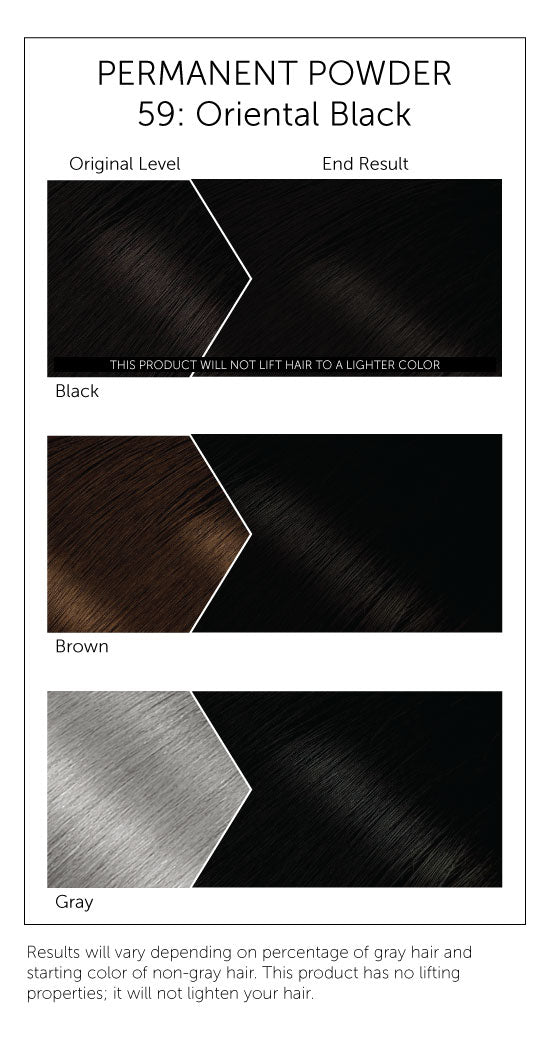 Permanent Powder Hair Color - Bigen USA