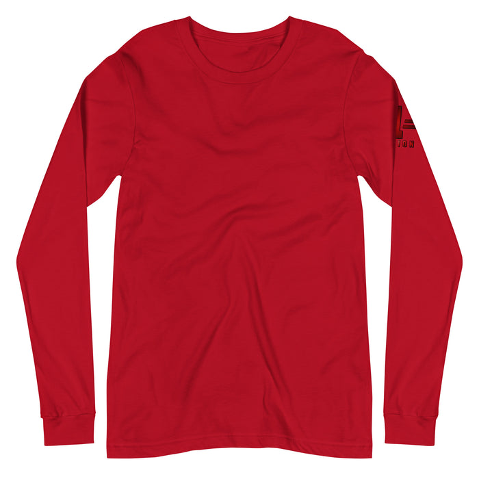 Red Carbon Onyx American Flag Long Sleeve