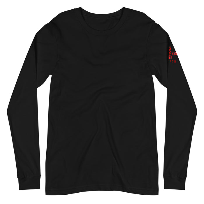 Red Tiger American Flag Long Sleeve