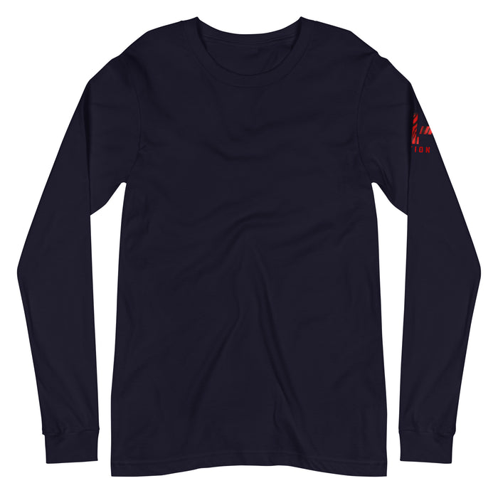 Red Tiger American Flag Long Sleeve