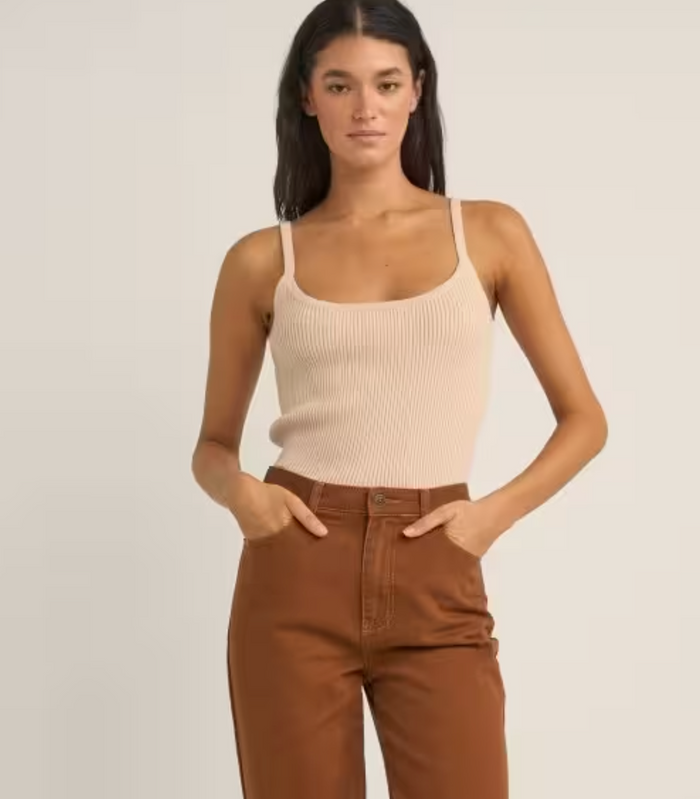 Rhythm Yumi Knit Top - Sand
