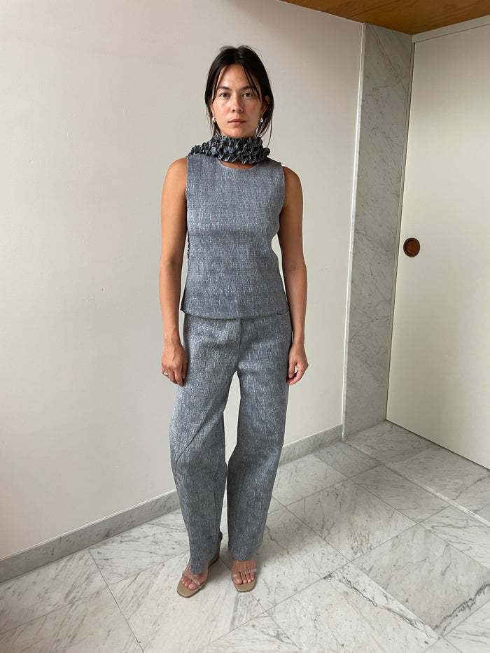 Scarf Frou Frou, Grey SUPER YAYA