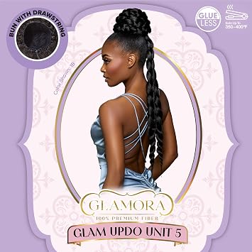 Sensationnel Glamora Glam Updo Hairpiece – Unit 5