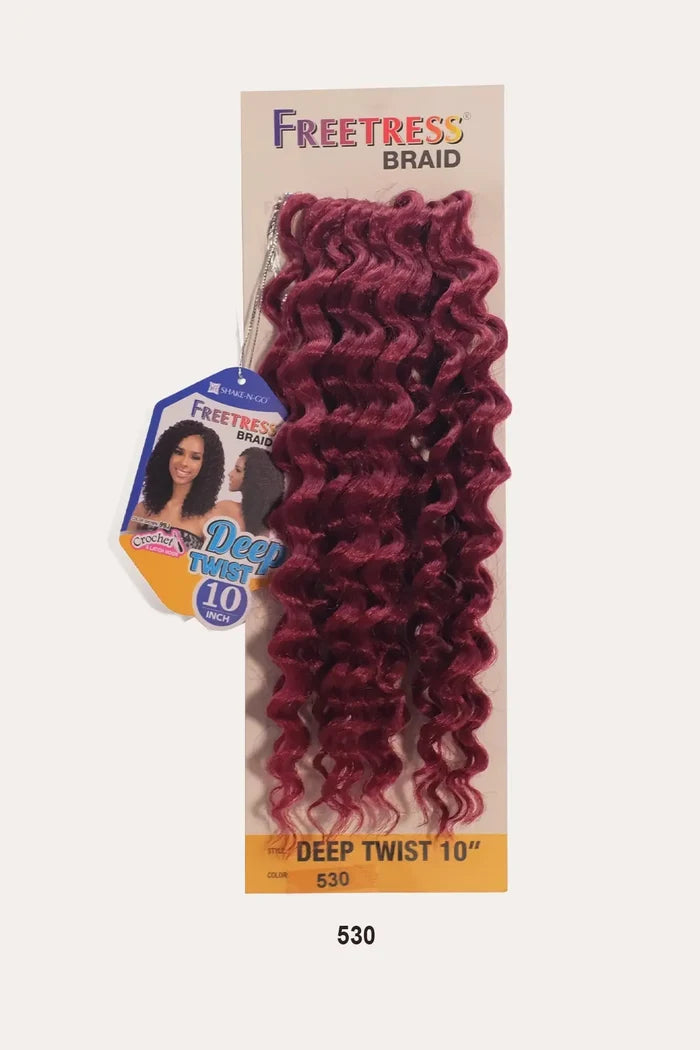 SHAKE N GO FREETRESS CROCHET BRAID  DEEP TWIST 10" - BSW BEAUTY CANADA