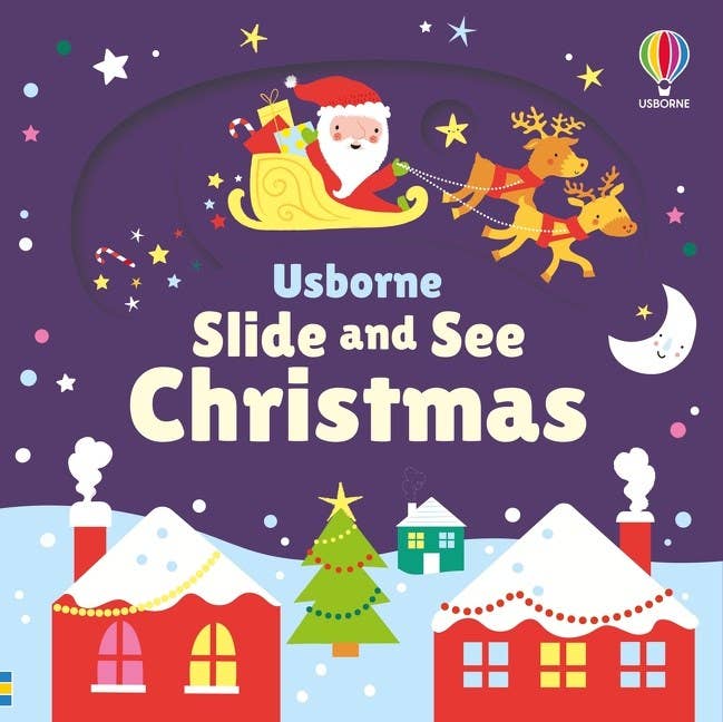 Slide And See Christmas : Usborne - Olita Gifts & Goods
