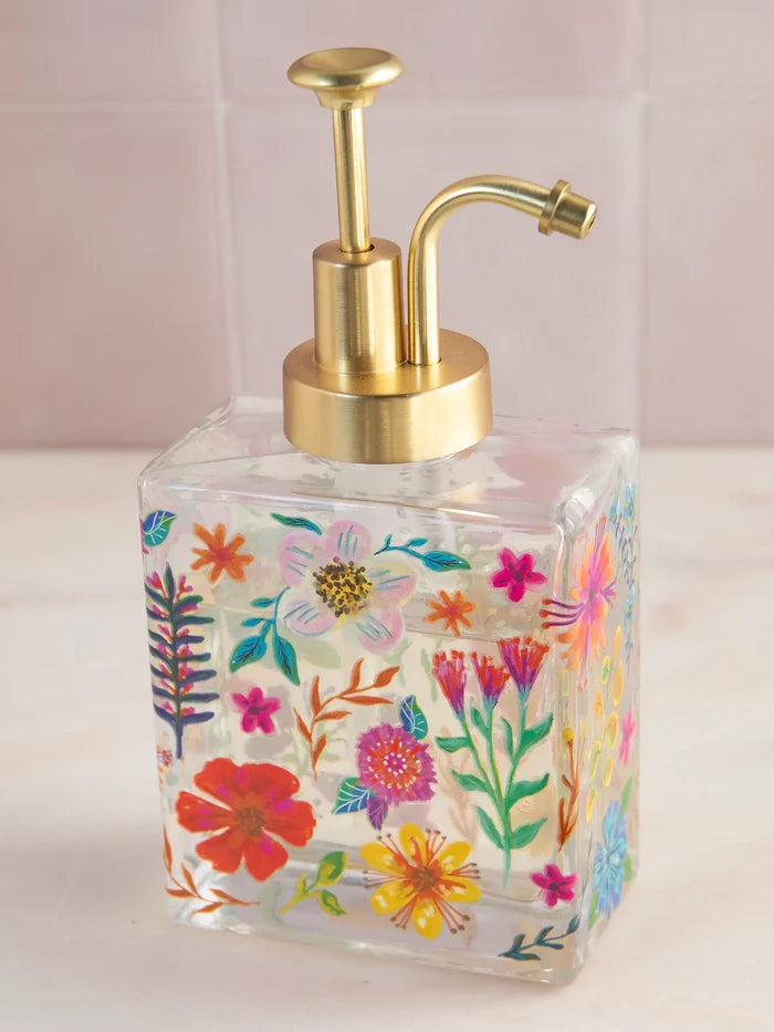 Soap Dispenser - Floral-view 1