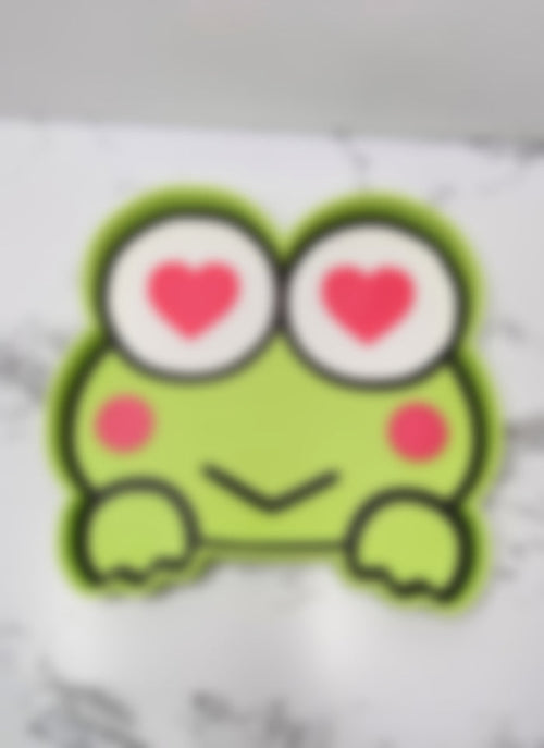 *STL FILE ONLY* Valentine's Day Heart Eyes Frog Tray Digital file