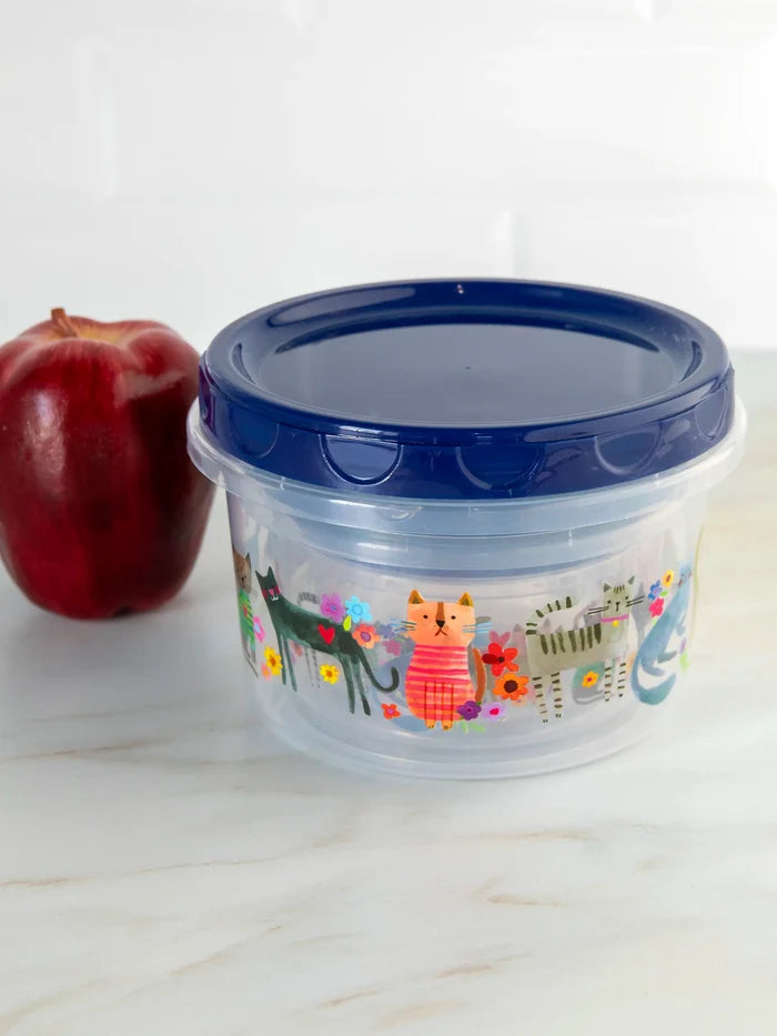 Storage Containers, Set of 3 - Cat-view 2