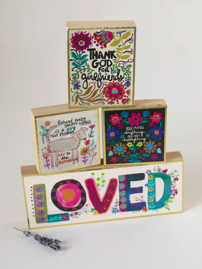Tiny Block Keepsake - Behind Every Strong Woman-view 2